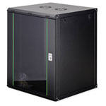 Digitus DN-19 16U-6/6-EC-SW Wall Cabinet 19" Blk Matt RAL9005 600x816x600mm