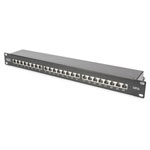 Digitus DN-91624S-EA-B Patch panel 24 ports 483 mm 19 in 1 U CAT 6A