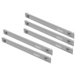 Digitus DN-97651-5 Server rack cabinet blind 1U Black 19 inch