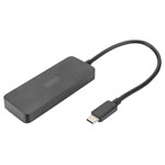 Digitus Ds-45334 Adapter USB-C To 3X Displayport Black 4K UHD No Charging Port