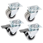dörner + helmer 450105 Castors Double swivel wheel 50 mm 80 kg 4 pcs