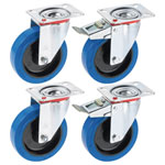 dörner + helmer 450677 Swivel wheel 125mm 200kg 4 pcs Castors & Wheels