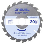Dremel 2608846431 CS500 circular saw blade 85mm 1 pc(s)