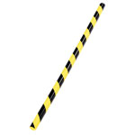 Durable 1109130 Sleeve Black Yellow Protection Barriers 1000 x 40 x 32 mm