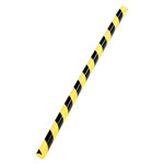 Durable 1126130 Edge protector black/yellow rubber 40 mm x 1000 mm