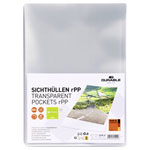 Durable 247819 Sleeve 0.10 mm Transparent Recycled Plastic A4 100 pcs