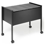 Durable 309501 Suspension File Trolley Black 1Pc FilingFiling