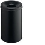 Durable 330601 Waste paper basket 30L Metal Black 315mm x 492mm
