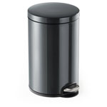 Durable 341158 Litter bin 12l 250x400mm Metal Plastic Anthracite grey