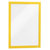 Durable 487204 Duraframe Ad Frame Self-Adhesive A4 Yellow 236X323mm 2Pieces