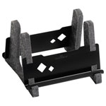 Durable 508058 Laptop stand Silver Aluminium Vertical orientation