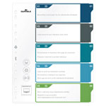 Durable 679327 Index A4+ 1-5Multicolour 5 Dividers Filing Folder