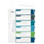 Durable 679427 Index A4+ 1-6 Multicolour 6 Dividers For Organised Filing