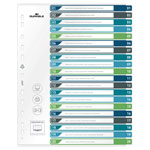 Durable 679727 Index A4+ Multicolour 20 Dividers For Organised Filing