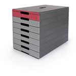 Durable 776303 IDEALBOX PRO 7 Desk drawer box Anthracite A4 C4 7 drawers