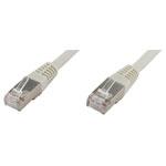 econ connect F6TP0,5GR RJ45 patch cable CAT 6 S/FTP 0.50 m Grey Twin shield