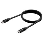 EDIMAX UC4-0050TB USB4 USB-C cable Black 0.50 m Thunderbolt 3 supportive