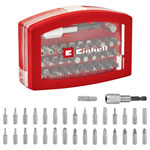 Einhell 118495 Bit set 32-piece TORX PZ PH Slot Tamper Torx with holder