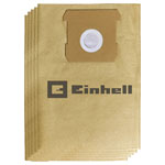 Einhell 2351165 Vacuum cleaner bags 15l 5-pack for vacuum efficiency