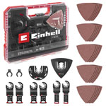 Einhell 708136 Multitool accessory set Aluminium oxide Chromium-vanadium steel