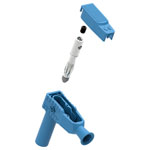 Electro Pjp 1067-Cd1-Bl Jack Plug Blue 1Pc Jack Plugs & Sockets