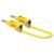 Electro PJP 2111-CD1-50J Test lead 4 mm jack Yellow 50 cm