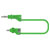 Electro PJP 2112-CD1-100V Test lead Green 4 mm jack 100 cm