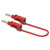 Electro PJP 2211/600V-CD1-25R Test lead Jack plug Red 25 cm