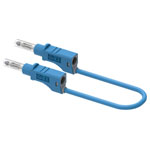 Electro PJP 2214/600V-CD1-100BL Test lead 4 mm connector 100 cm Blue