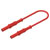 Electro PJP 2317-IECIV-CD1-100R Test lead 4 mm connector 1 m Red