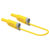 Electro PJP 2712-IEC-CD1-50J Test lead Jack plug Yellow 50 cm