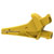 Electro PJP 5104-IEC-CD1-J Alligator clip Yellow Max clamping 25 mm Length 91mm