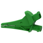 Electro PJP 5104-IEC-CD1-V Alligator clip Green 25mm clamp 91mm length
