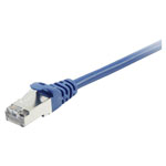 Equip 605630 RJ45 Network cable patch CAT6 S/FTP 1m Blue gold plated