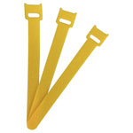 Fastech Etk-3-150-0208-100 Hook-And-Loop Cable Tie Yellow 150mm X 13mm 100Pieces