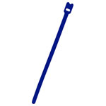Fastech Etk-3-150-0426-100 Hook-And-Loop Cable Tie Blue 200mm X 7mm 100Pieces