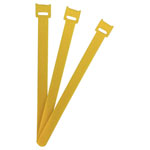 Fastech Etk-3-200-0208-100 Hook-And-Loop Cable Tie Yellow 200mm X 13mm 100Pieces