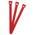 Fastech Etk-3-200-1339-100 Hook-And-Loop Cable Tie Red 200X13mm 100Pieces