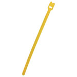 Fastech Etk-7-200-0208-100 Hook-And-Loop Cable Tie Yellow 200 mm X 7 mm 100 Pc