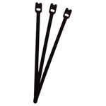 Fastech Etk-7-200-9999-100 Cable Tie Hook-And-Loop Black 100 Pieces