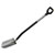Fiskars 1066708 Spade D-Grip 193 mm Garden Hand Tool