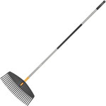 Fiskars 1076976 Leaf Broom Garden Hand Tools Lightweight Durable Design