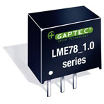 Gaptec LME78_05-1.0 DC/DC converter 1 A light compact design