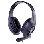 Gembird GHS-05-B On-ear headset Corded Stereo Black/Blue Volume control
