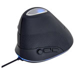 Gembird MUS-ERGO-03 Ergonomic Mouse Corded Optical Grey 6 Btns 800-3200 dpi