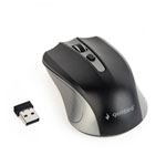 Gembird MUSW-4B-04-GB Mouse Radio Optical Grey Black 4 Button 1600 dpi