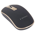 Gembird MUSW-4B-06-BG Radio Optical Mouse Black Gold 4 Buttons 800-1600 dpi
