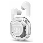 Gembird TWST-01-W In-ear headphones Bluetooth Stereo White Hi-Fi Sound