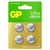 GP GPcr2032Ult387C4 Lithium Ultra Button Cells Batteries Cr2032 3V 220Mah 4Pcs