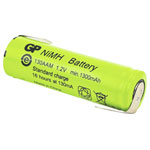 GP GPIND130AAM1A1PC1 AA NiMH 1.2V 1300mAh Rechargeable Battery